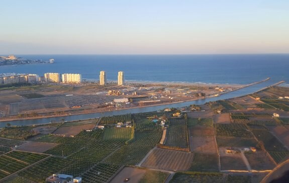 Vista aérea de una edición anterior del festival. :: lp