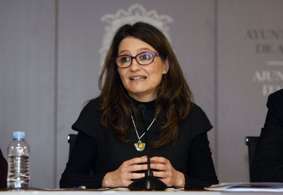 Mónica Oltra, consellera de Igualdad. :: efe