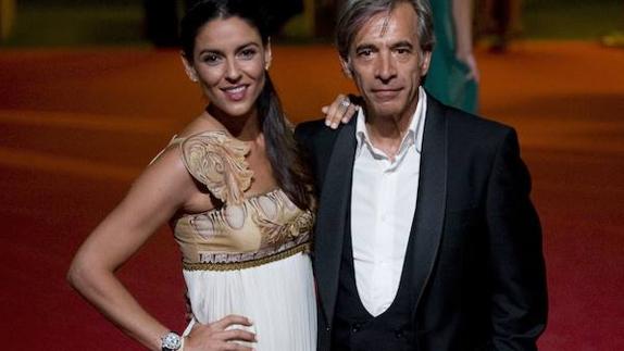 Irene Meritxell e Imanol Arias en una imagen de archivo.