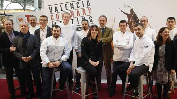 Nueve estrellas Michelin y 21 soles Repsol crearán menús únicos en Valencia Culinary Meeting