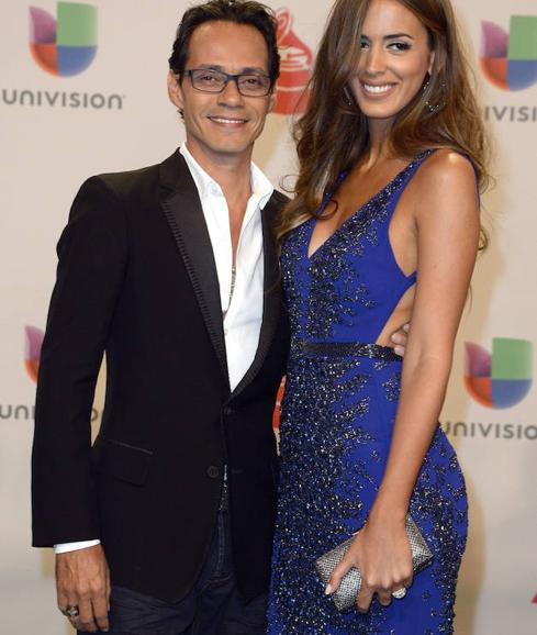 Marc Anthony y Shannon de Lima.