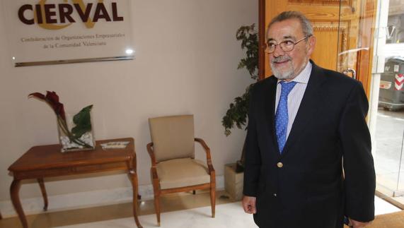 Vicente González en Cierval.