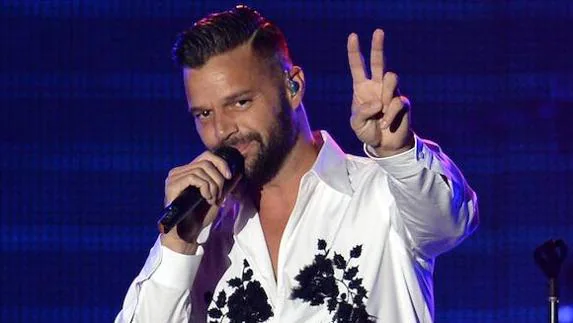 El cantante Ricky Martin en una imagen de archivo.