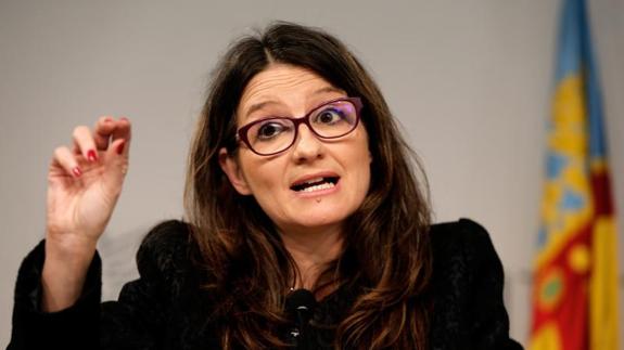 Mónica Oltra, portavoz del Consell.