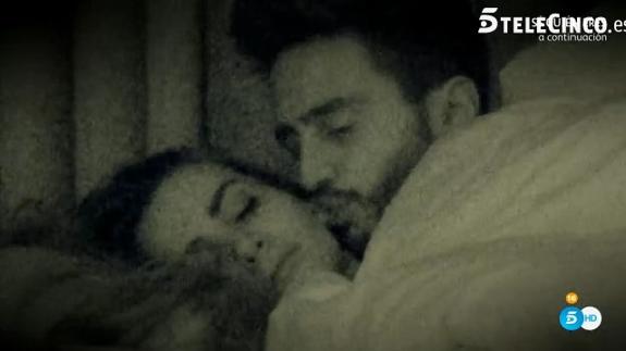 Marco Ferri y Aylén Milla se reconcilian con un 'edredoning' en 'GH VIP 5'