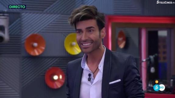 Miguel Vilas a su llegada a la casa de 'GH 17'.