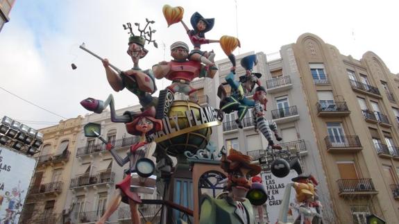 Falla Reino de Valencia - Duque de Calabria