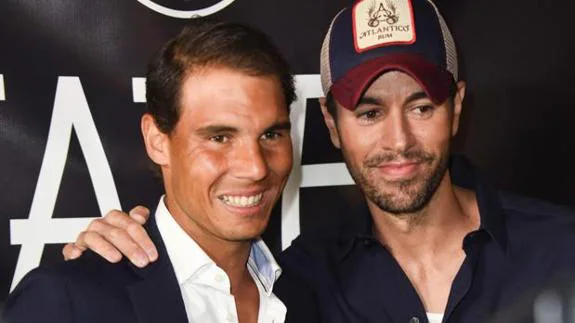 Enrique Iglesias y Nadal abren juntos un restaurante en Miami