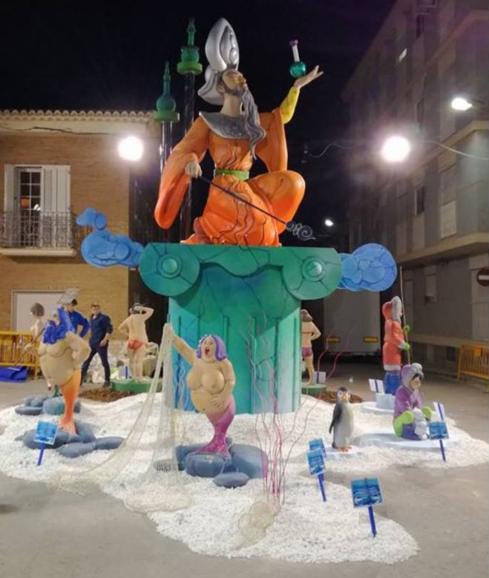 Falla de Montroi 2017.