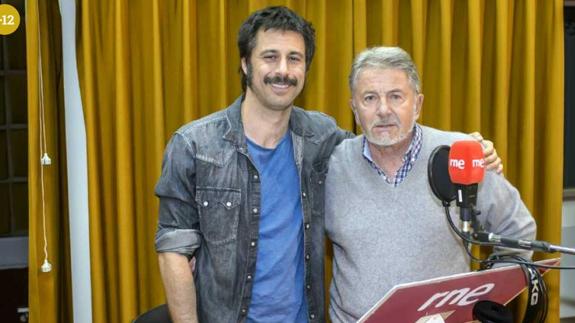 Los actores Hugo Silva y Jaime Blanch.