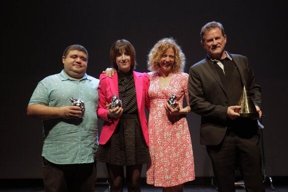 Ferran Gadea, Neus Alborch, Merce Tienda y Rafael Calatayud. :: irene marsilla