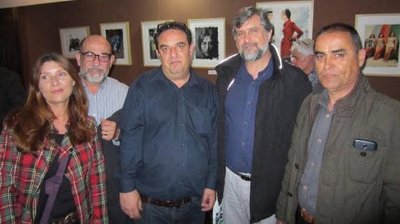 Gloria y Javier Beltrán, Manuel Benlloch, Miguel Beltrán y Daniel González.