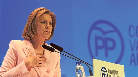 Cospedal se compromete con una financiación justa