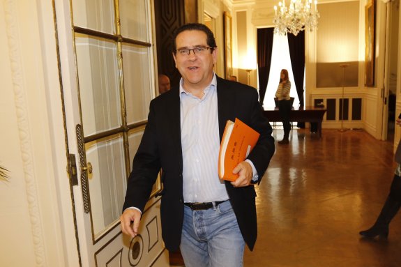 Jorge Bellver, diputado portavoz del PP en materia audiovisual. :: manuel molines
