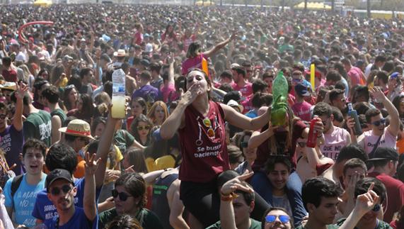 La fiesta de paellas, hoy.