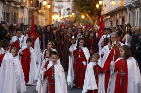 Ocho procesiones toman el Marítimo en la víspera del Jueves Santo