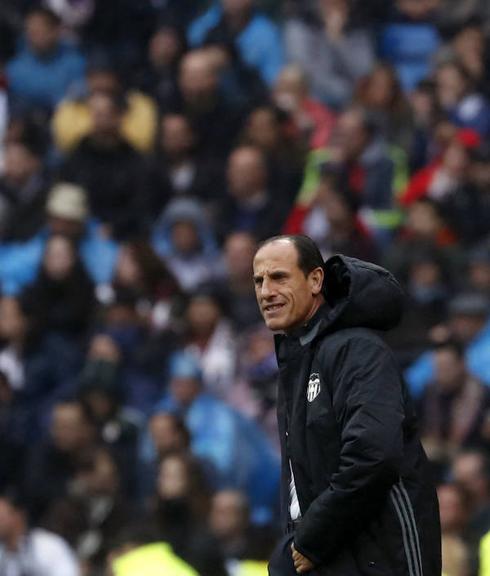 Voro en el Santiago Bernabéu.