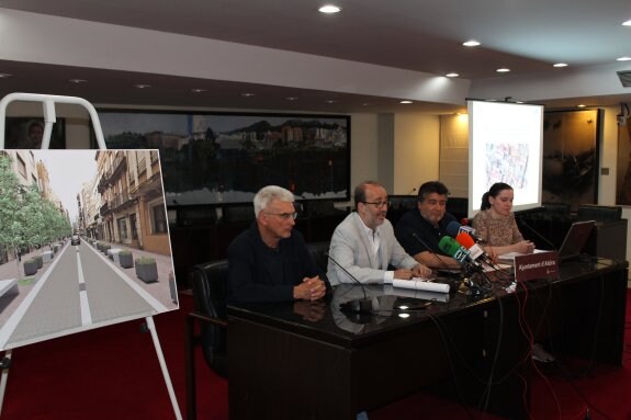 Presentación del proyecto de la calle Pérez Galdós. :: lp