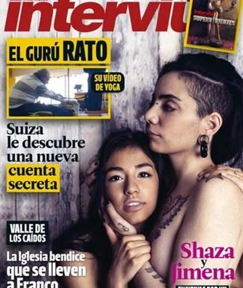 Jimena, Shaza y su amor prohibido en 'Interviú'