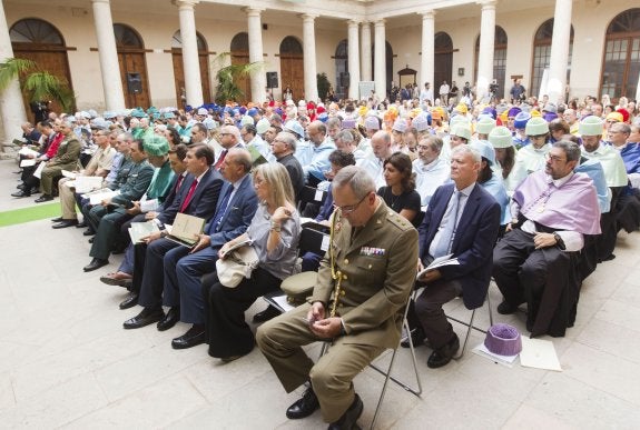 Acto de apertura del curso de la Universidad Católica de Valencia. :: damián torres