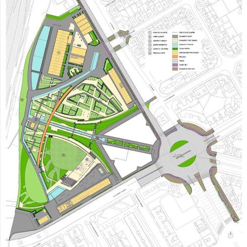 La Sociedad Parque Central saca a la venta 50.000 metros cuadrados este otoño para construir viviendas y hoteles