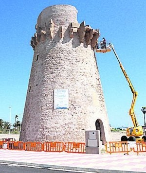 Cullera cierra la torre del Marenyet para restaurarla