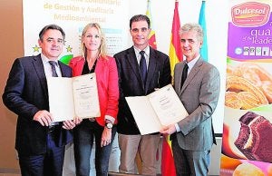 El director general de Calidad visitó ayer Dulcesol.
:: J.P.