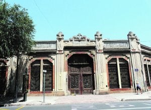 La fachada de la antigua fábrica de Bombas Gens, en imagen de archivo. ::
LP