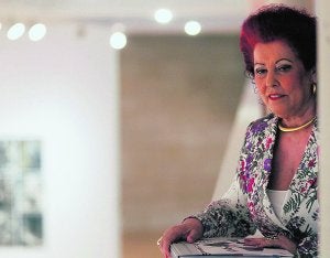 La directora del IVAM, Consuelo Císcar, en una de las salas del museo. / Txema Rodríguez