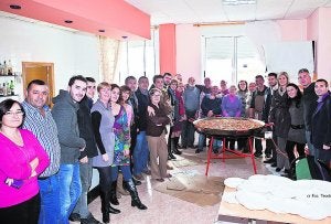 Sant Pere de Tavernes reúne a más de 500 personas en su tradicional cena de Navidad