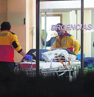 El frío dispara las urgencias y las hospitalizaciones a lo largo de la última semana