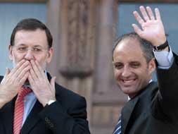 Rajoy sale en defensa del Presidente de la Generalitat: ''Es un dirigente extraordinario y un político honrado''