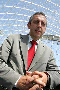 Juan Laso, ayer en Valencia.