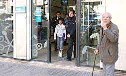 Un menor detenido en Valencia.