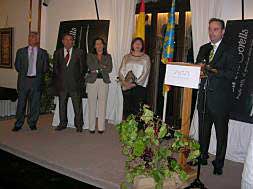 Alfredo Soler interviene durante un acto.