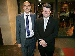 El rector, José Alfredo Peris.