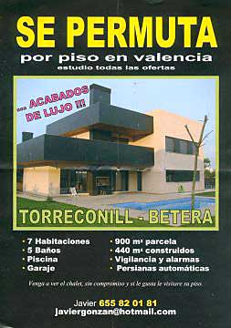 Una de las casas que se traspasan.