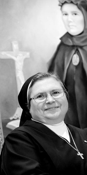 Sor Aurora, en la Casa Cuna de Valencia. /JESÚS SIGNES