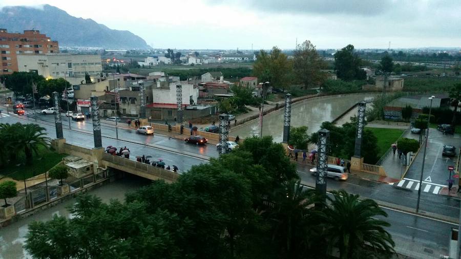 Foto del Segura, a su paso por el Puente del Rey