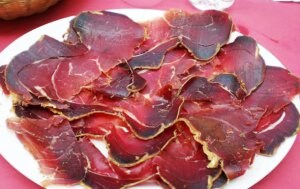 Cecina de ternera