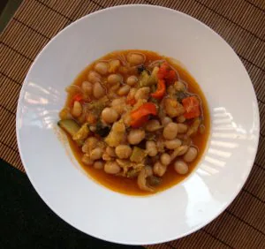 POCHAS CON VERDURAS