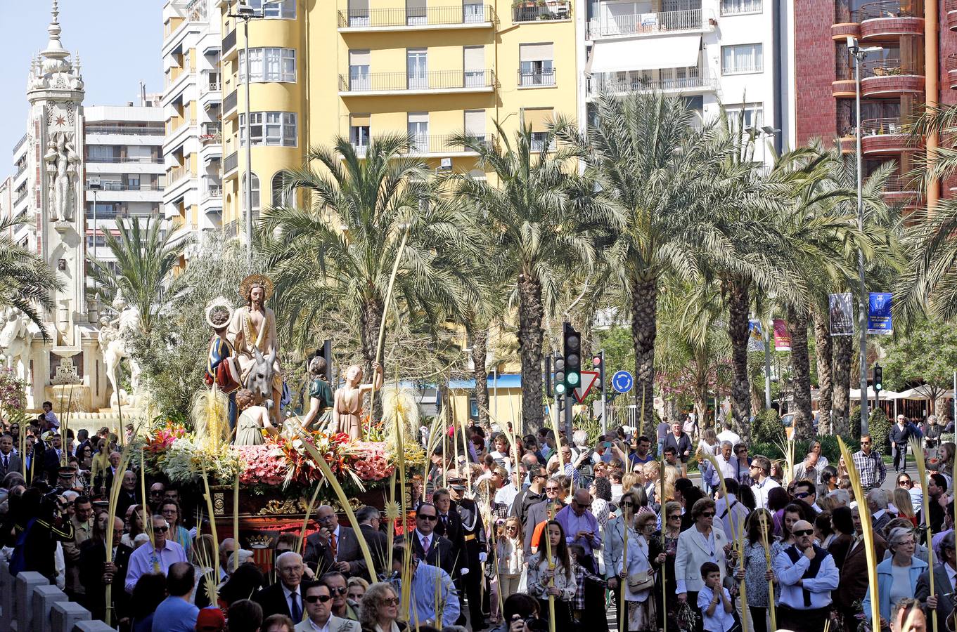 Procesión de Domingo de Ramos en Alicante