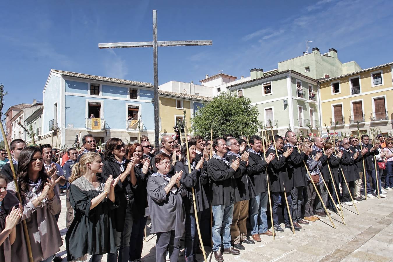 Las autoridades también peregrinan