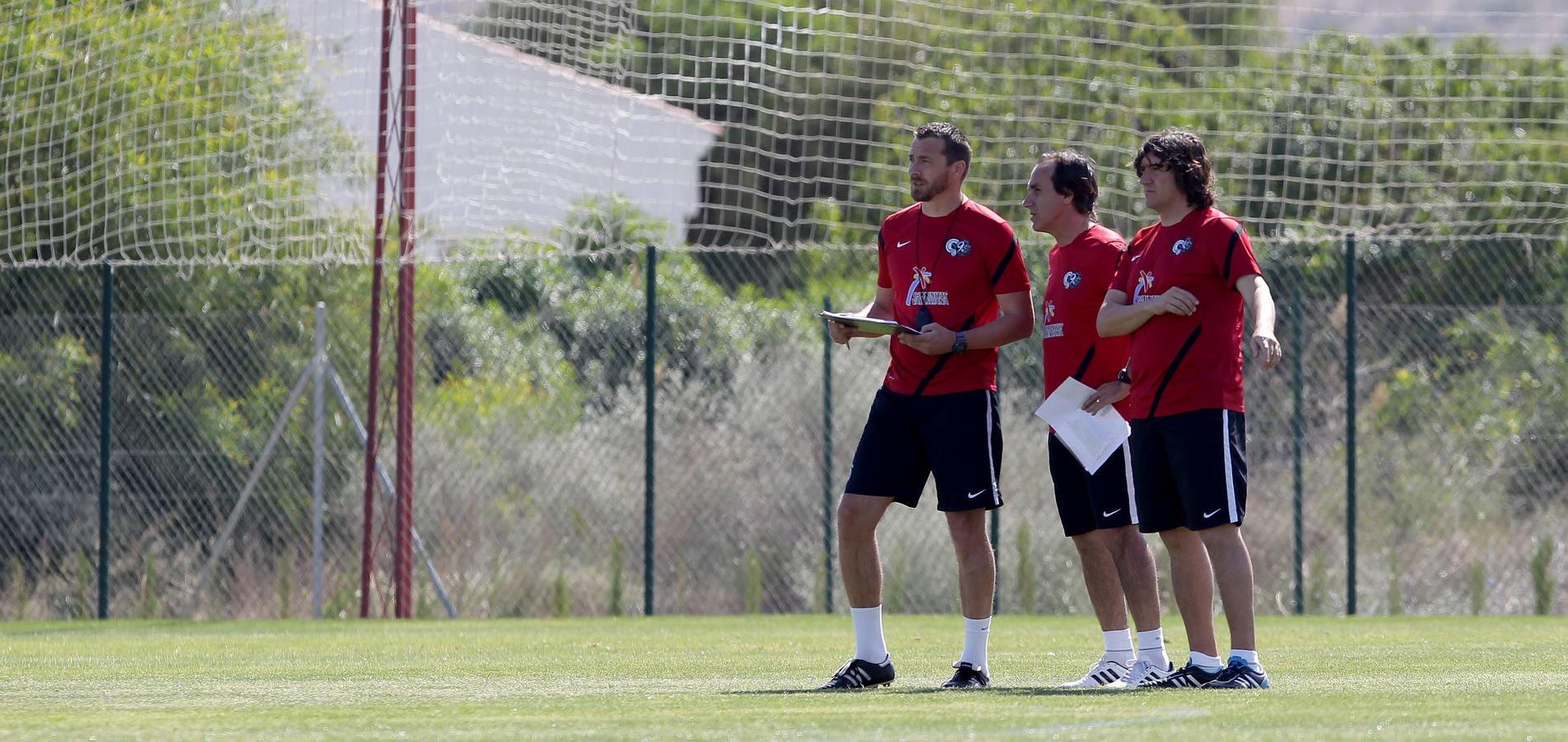 Primer entrenamiento de Jokanovic