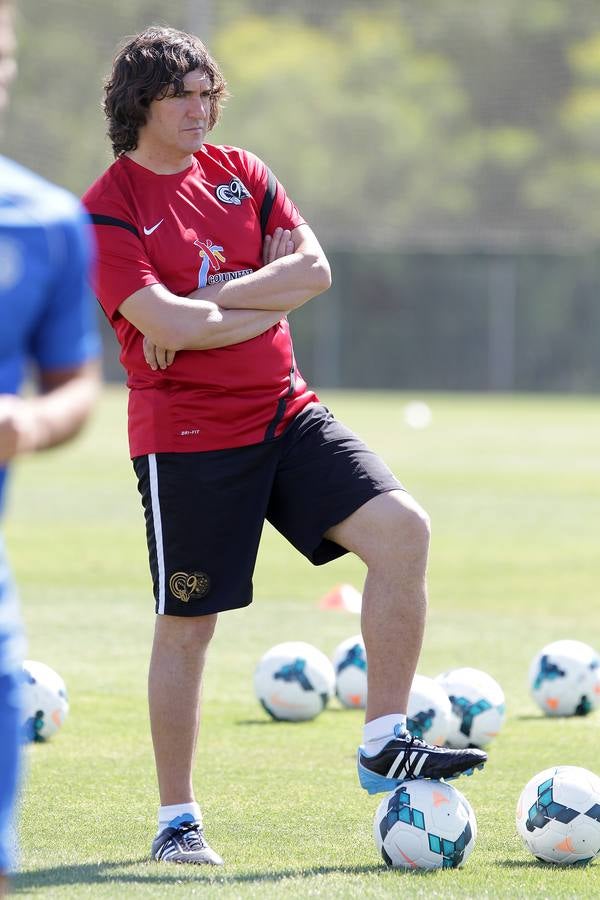 Primer entrenamiento de Jokanovic