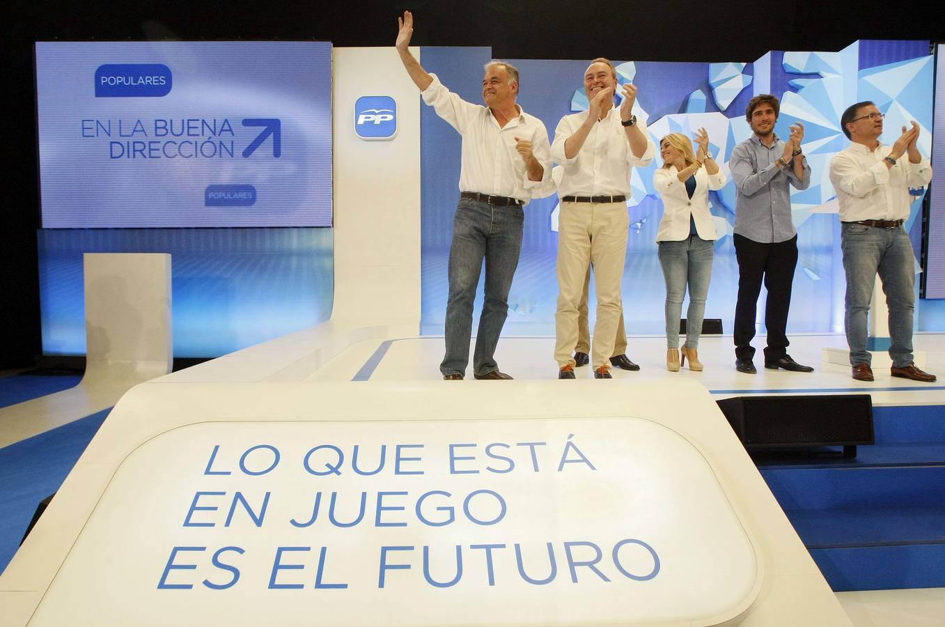 Mitín del &#039;popular&#039; Esteban González Pons en Alicante