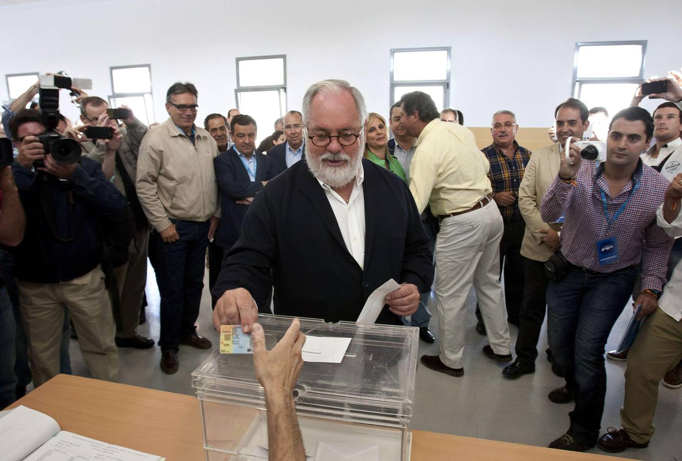 El candidato del PP, Miguel Arias Cañete.