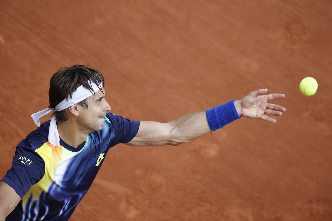 David Ferrer vence a Anderson y accede a cuartos de final en Roland Garros