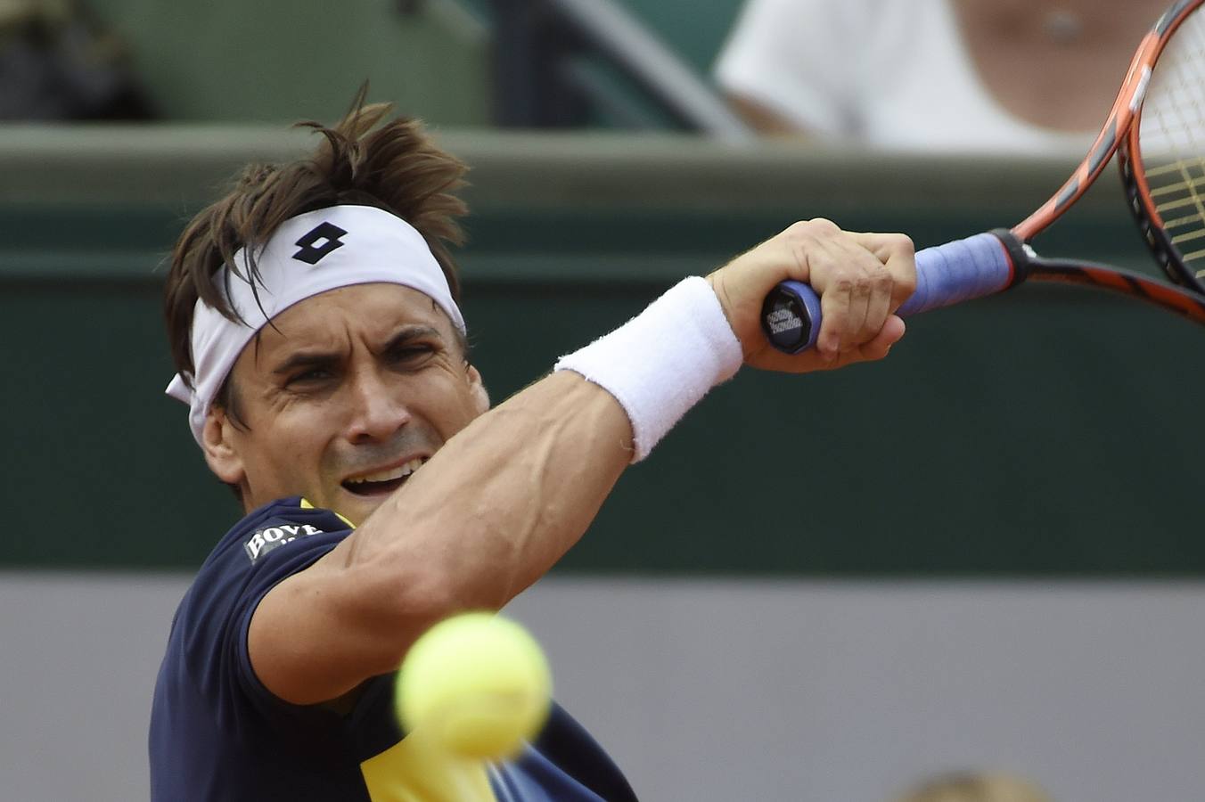 David Ferrer vence a Anderson y accede a cuartos de final en Roland Garros