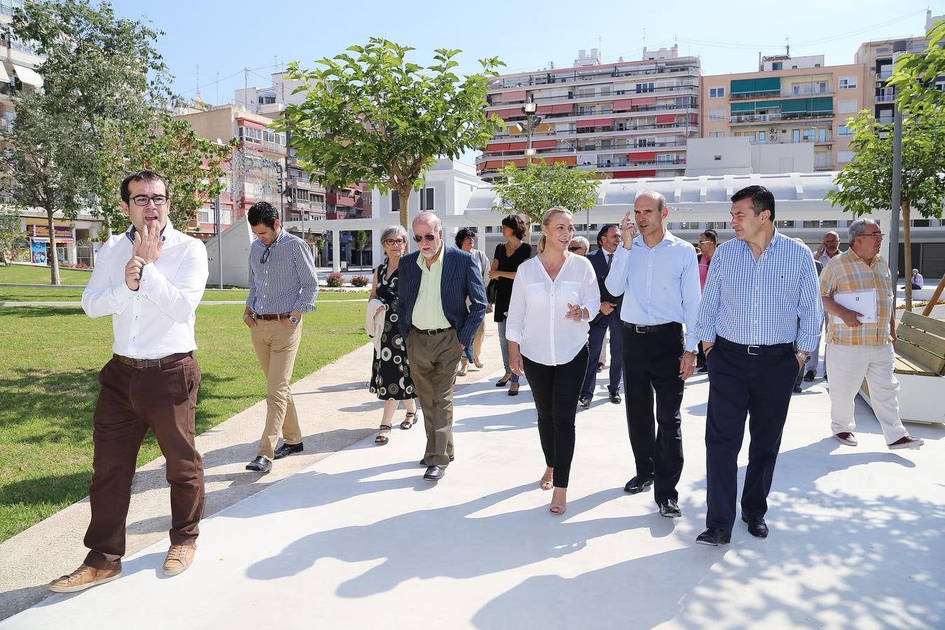 Inauguración de la Plaza Séneca en Alicante